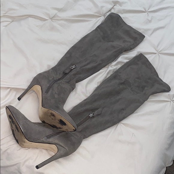 guess thigh high boots